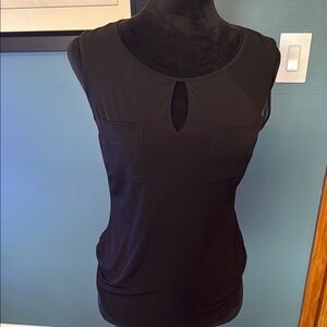 S Black Worthington Sleeveless Top